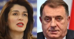 Sabina Ćudić bez dlake na jeziku: "Dodik je politički gubitnik – sam će jesti svoju tortu!"