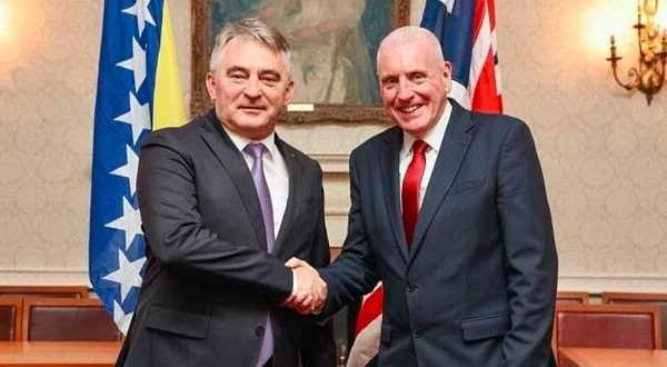 Komšić iz Londona: Velika Britanija poslala jasnu poruku političarima iz RS-a