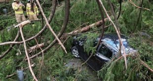Razorna oluja pogodila Tirol: Grad razbijao prozore, bujice potopile ulice, stabla padala na automobile