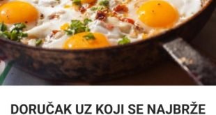 Nema gladi, a kilogrami nestaju – Evo šta trebate jesti svako jutro i mršavićete dok sedite