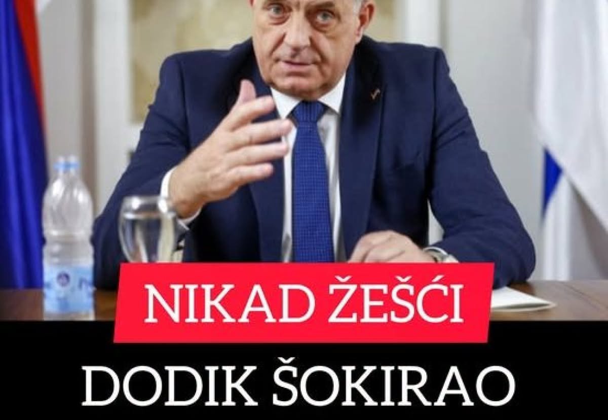 NIKAD ŽEŠĆI DODIK ŠOKIRAO MUSLIMANE! Poručio je da u narednih 24 sata …